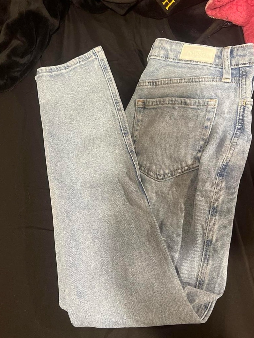 Hollister Light Blue Straight Leg Jeans